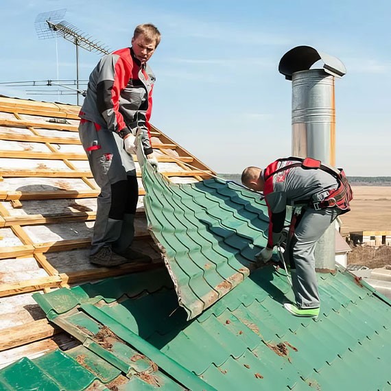 Демонтаж кровли и крыши в Кубинке и Московской области